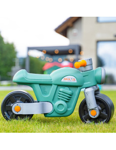 FALK važiuojamasis motociklas „Moto Premier Vintage Green“, 1–3 metų vaikams 2