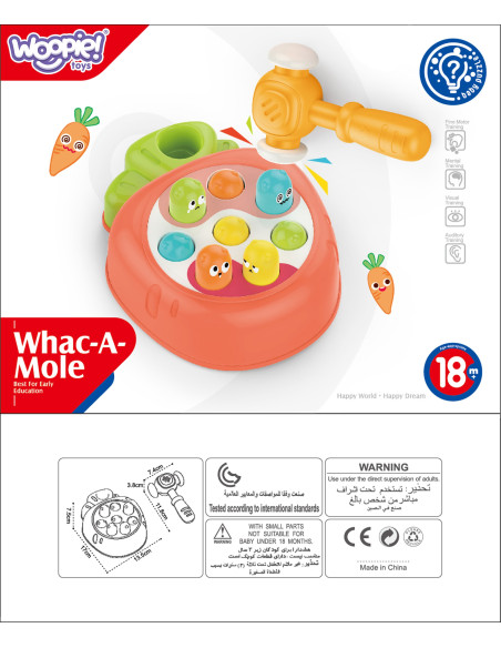WOOPIE BABY Whack-a-Mole Arcade Game