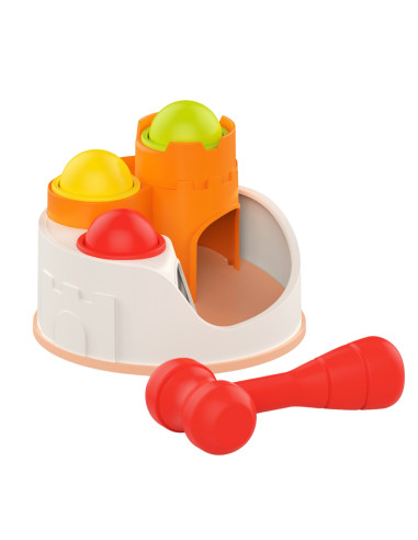 WOOPIE Punch Lock Balls Hammer Educational Toy 12m+