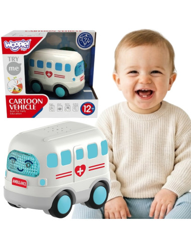 WOOPIE BABY Interactive Ambulance Car Sound Light