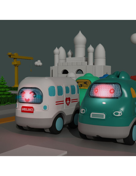 WOOPIE BABY interaktyvi greitosios pagalbos automobilio garso lemputė