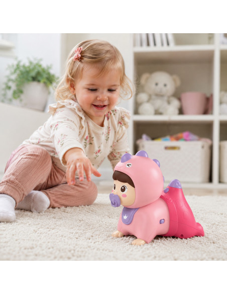 Игрушка-ползун WOOPI BABY со светом и мелодиями.
