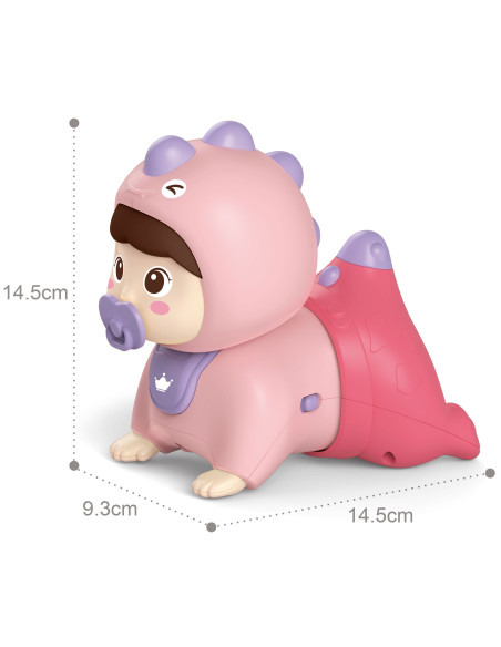 WOOPIE BABY Crawling Baby Toy with Lights and Melodies