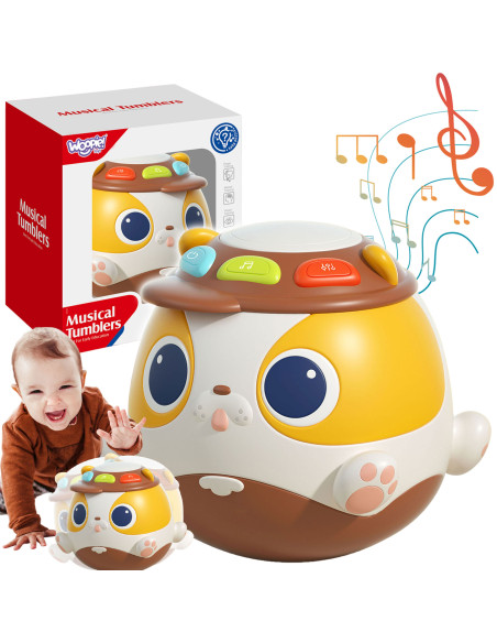 WOOPIE BABY interaktyvus žaislinis kamuolys šunims, muzikinis lavinamasis žaislas