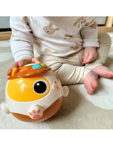 Интерактивная музыкальная развивающая игрушка-мячик для собак WOOPI BABY