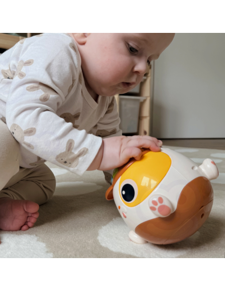 WOOPIE BABY interaktyvus žaislinis kamuolys šunims, muzikinis lavinamasis žaislas