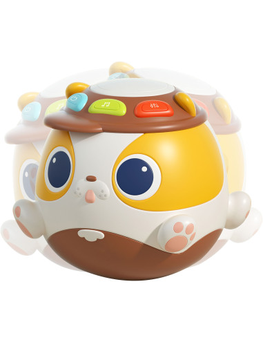 Интерактивная музыкальная развивающая игрушка-мячик для собак WOOPI BABY