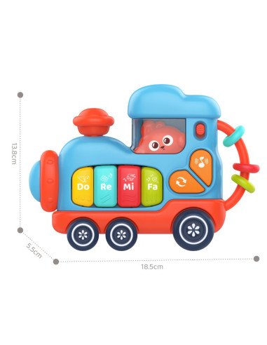 WOOPIE BABY Interactive Musical Piano Locomotive