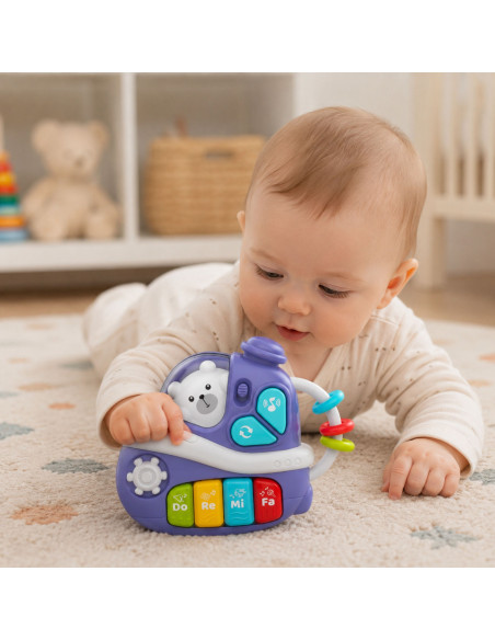 WOOPIE BABY interaktyvus muzikinis fortepijono laivas