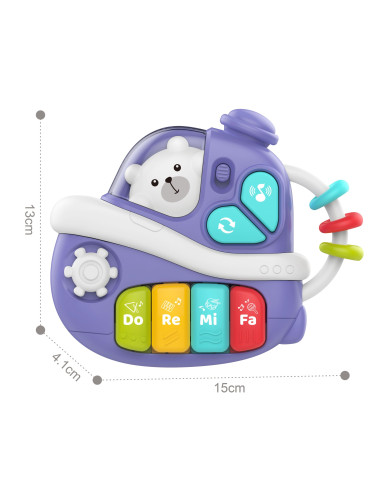 WOOPIE BABY Interactive Musical Piano Ship