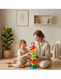 WOOPIE BABY Ball Track Spiral Set + 6 Balls 2