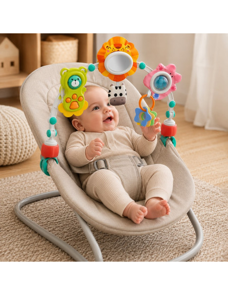 WOOPIE BABY Sensorinis lankelis lovytei, vežimėliui, gultukui