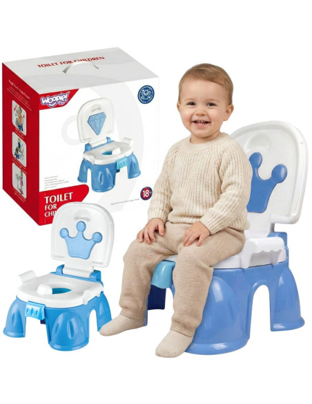 WOOPIE BABY Первый детский горшок с музыкой, стульчик-подставка 3 в 1