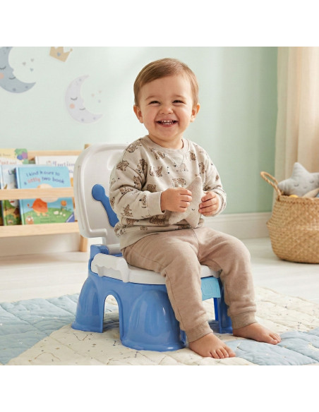 WOOPIE BABY pirmasis puodukas vaikams su muzika 3in1 kėdės laiptelis