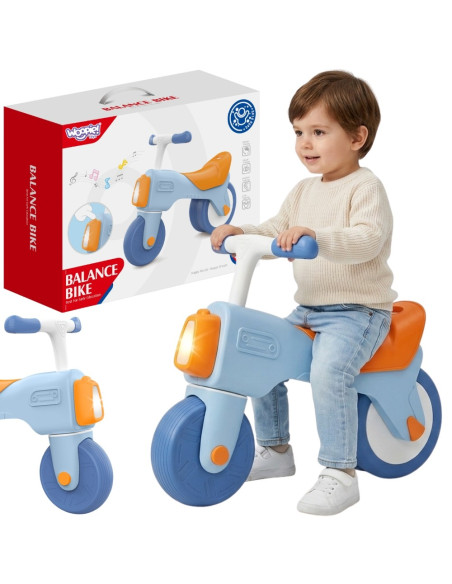 WOOPIE Balance Bike Ride-on Sound Light 18m+