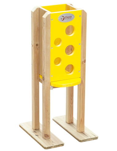 Песочница CLASSIC WORLD EDU Eco Sandbox Toy Yellow для детей от 3 лет и старше