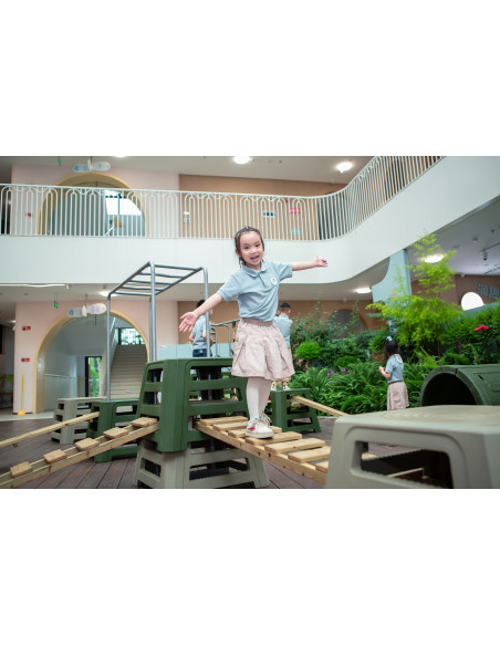 CLASSIC WORLD EDU Obstacle Course XXL Multi-Skill Motor Playground
