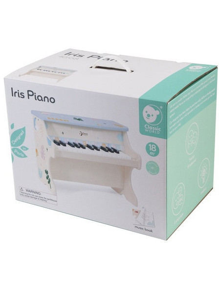 CLASSIC WORLD Musical Piano for Children Learning to Play + Booklet