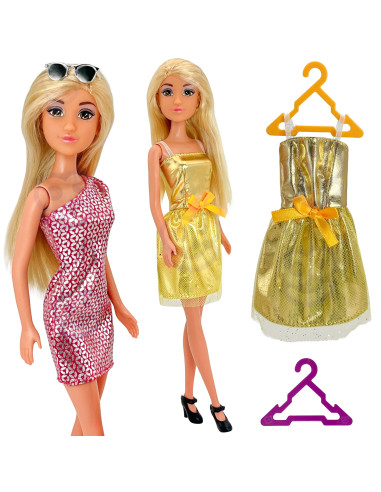 WOOPIE ROYAL Lili Doll Model Fashion Stylist with Accessories