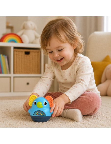 WOOPIE BABY Baby Elephant Rattle Sensory Interactive 6m+