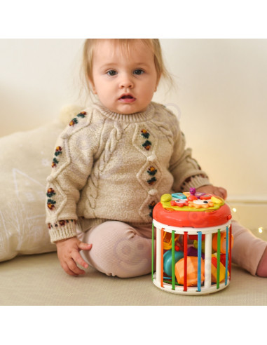 WOOPIE BABY Roller Sensory Cube Interactive Drum