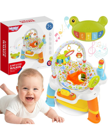 Интерактивный игровой центр WOOPI BABY с поворотным сиденьем, возраст 12 месяцев и старше.