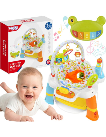 Интерактивный игровой центр WOOPI BABY с поворотным сиденьем, возраст 12 месяцев и старше.