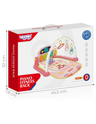 WOOPIE BABY Interactive Piano Play Mat for Babies 3 in 1