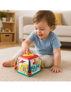 WOOPIE BABY interaktyvus daugiafunkcis edukacinis kubas 18 mėn.+ 2