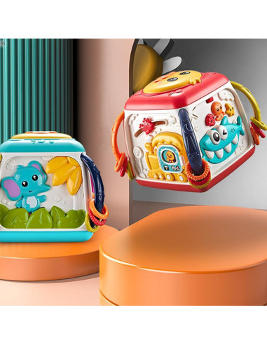 WOOPIE BABY Interactive Multifunctional Educational Cube 18m+