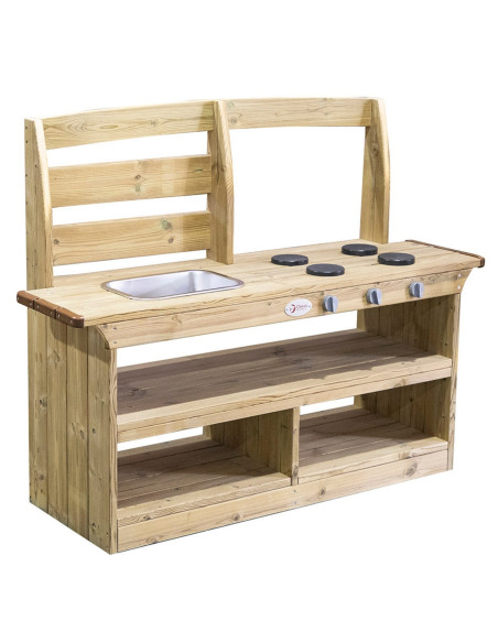 CLASSIC WORLD EDU Wooden Mud Kitchen Large Garden