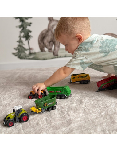 WOOPIE Mini Farmer Set Tractors with Trailers