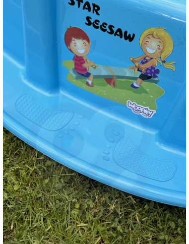 WOOPIE Multi-Person Rocker STAR Balance Swing Blue