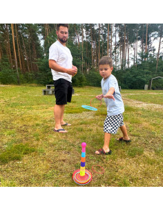 WOOPIE įgūdžių žaidimas: žiedų mėtymas į taikinį 2