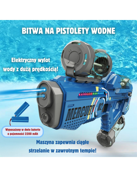 WOOPIE Electric Automatic Water Gun Mercury