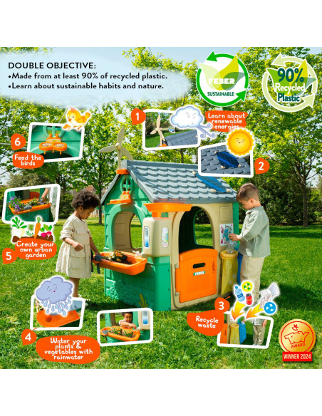 FEBER Garden House Recycle Eco Waste Segregation Green Energy