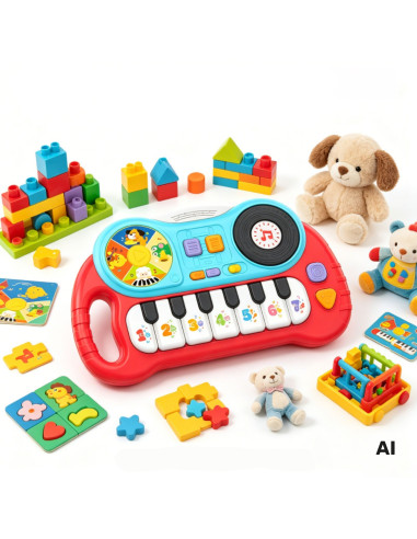 Woopie Interactive Piano for Kids Organ Educational Sounds