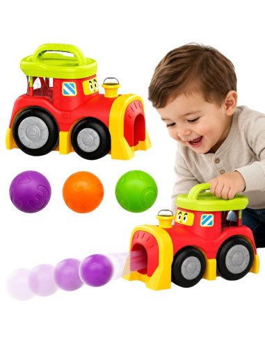 WOOPIE BABY Interactive Train with Bouncing Balls