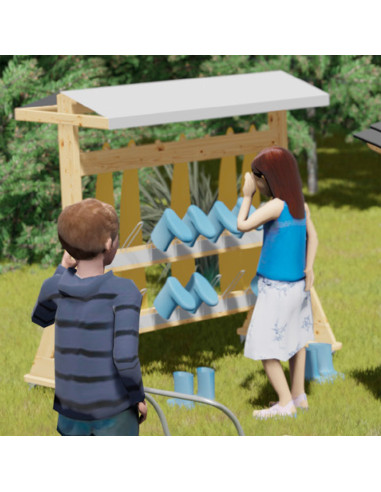CLASSIC WORLD EDU Wooden Garden Hanger XXL