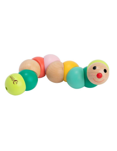 Classic World Wooden Caterpillar Manipulative Sensory Toy