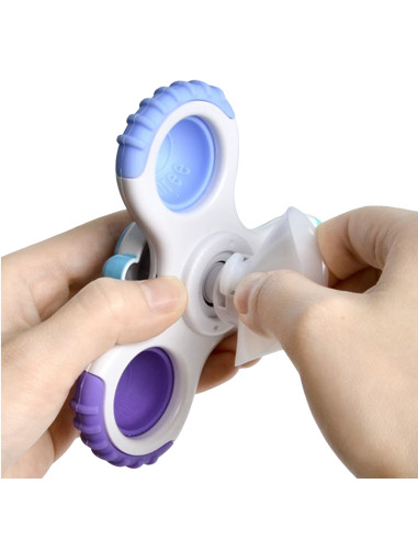 WOOPIE BABY Spinner Sensory Toy Rocket Alien Ufo 3 pcs.