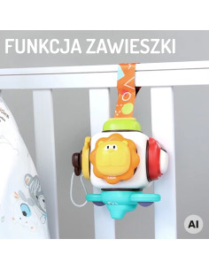 WOOPIE BABY 6-in-1 sensorinis kubas – Gyvūnai 2