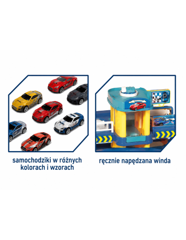 WOOPIE daugiaaukštė garažo automobilių stovėjimo aikštelė su liftu