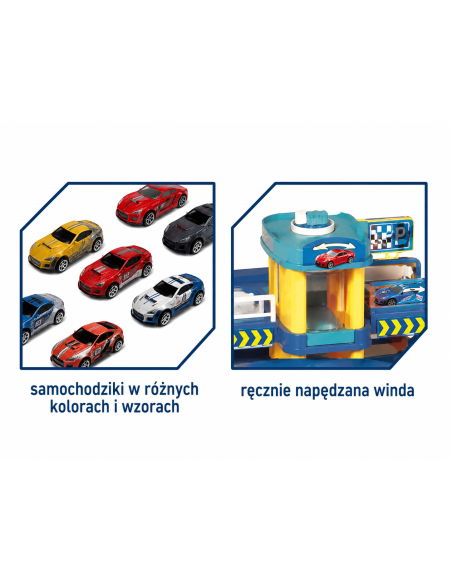 WOOPIE daugiaaukštė garažo automobilių stovėjimo aikštelė su liftu