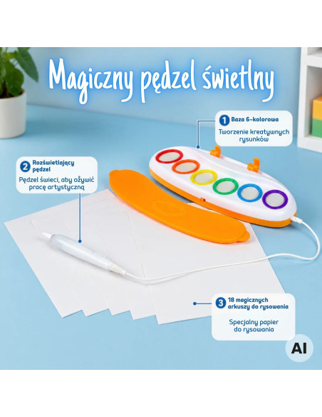 WOOPIE Magic LED Water Brush - Light Painting Kit