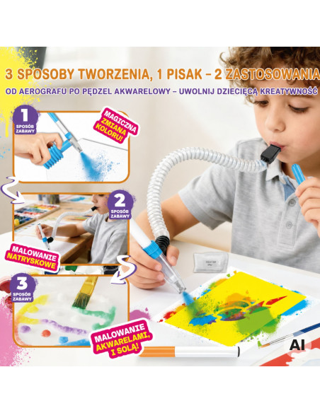 WOOPIE Набор для творчества и рисования 3 в 1, 42 предмета.