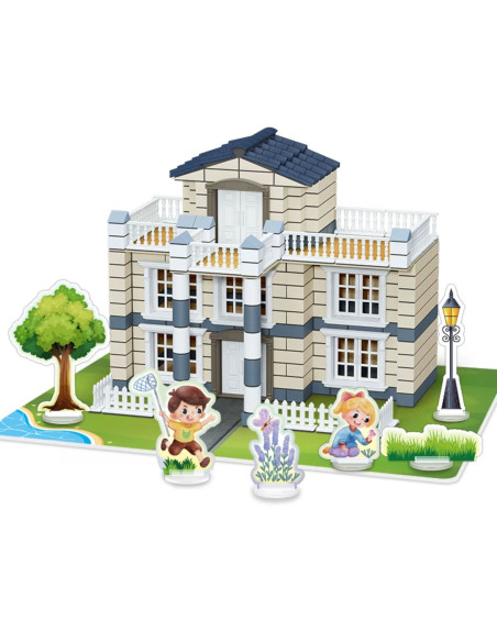WOOPIE Construction Set Building with Bricks Residence Dream House 311 pcs Bricks