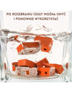 WOOPIE  statybinis konstruktorius vaikams Plytų namas, 352 detalės 2