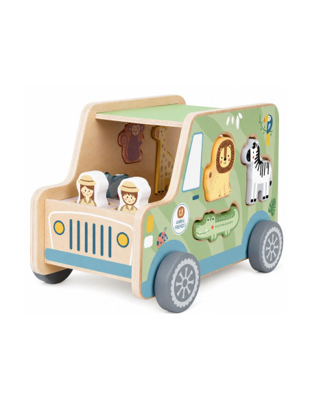 TOOKY TOY Safarii Activity Cube Car