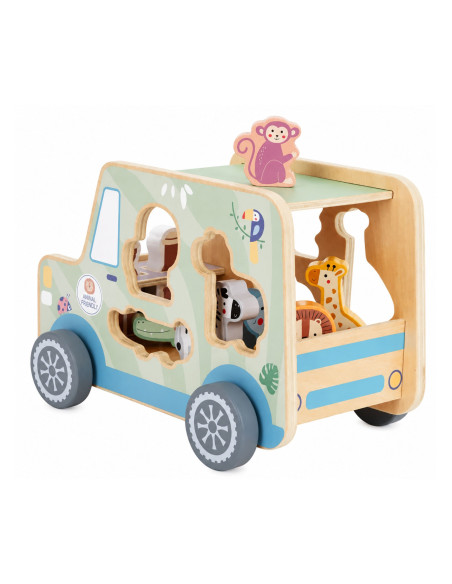 TOOKY TOY Safarii Activity Cube Car